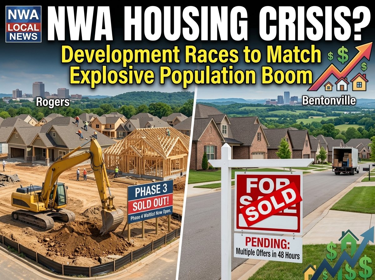 NWA Residential Development Accelerates as Population Growth Outpaces Housing Supply